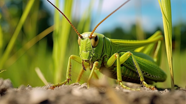 La cavalletta nell'ambiente naturale