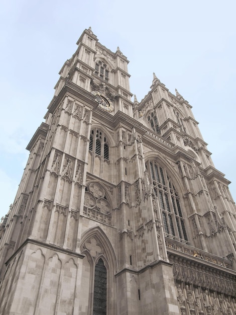 La chiesa dell'abbazia di Westminster a Londra UK