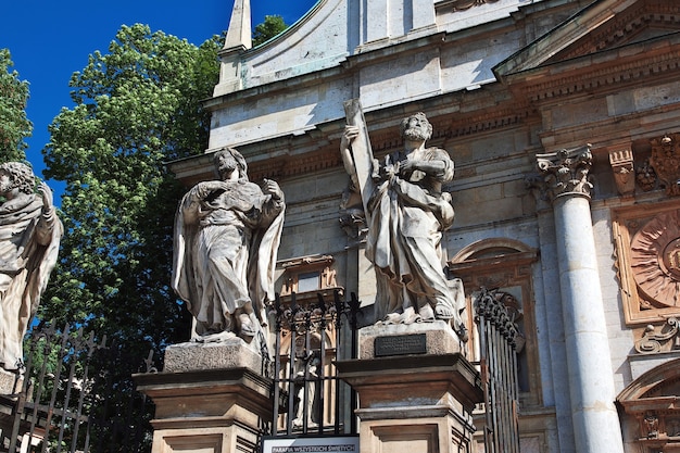 La chiesa di Cracovia Polonia