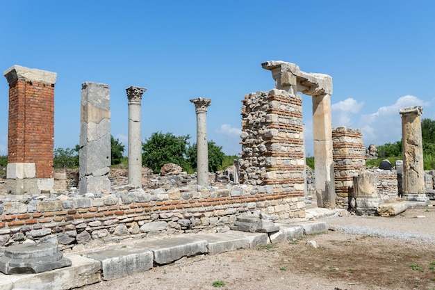 La Chiesa di Maria (Chiesa del Consiglio) nell'antica città di Efeso a Selcuk, Turchia