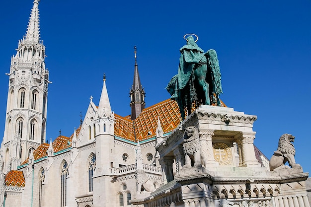 La Chiesa di Mattia, il Bastione dei Pescatori. Budapest, Ungheria.