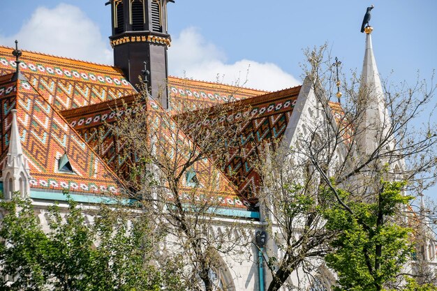 La Chiesa di Mattia, il Bastione dei Pescatori. Budapest, Ungheria.