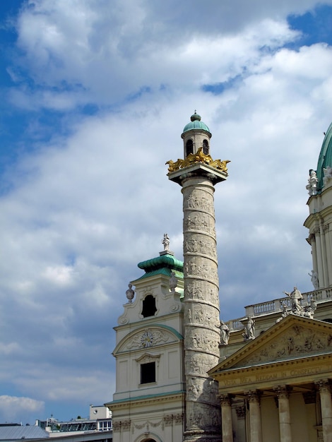 La chiesa nel centro di Vienna, Austria