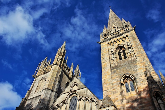 La chiesa nella città di Cardiff Wales UK