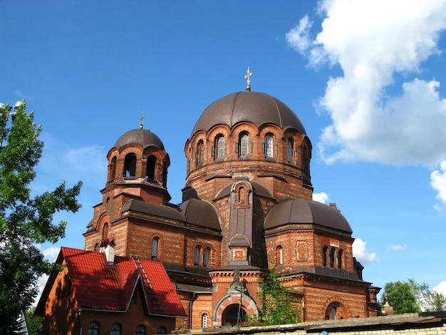 La chiesa nella città di Narva in Estonia