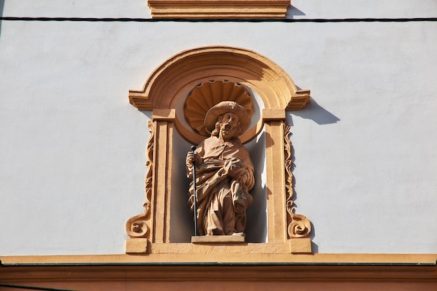 La chiesa nella città di Wroclaw Polonia