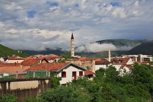 La città vecchia di Mostar in Bosnia ed Erzegovina