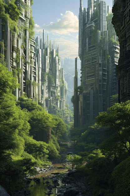 La città verde del futuro