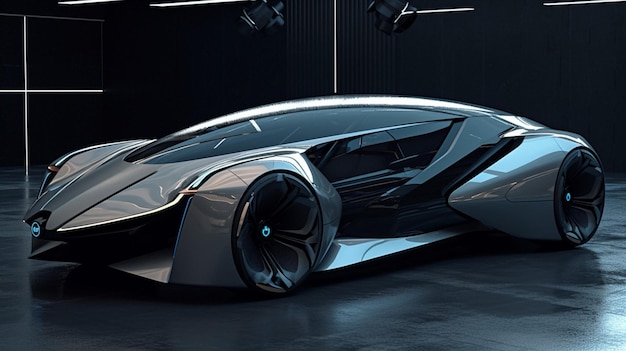 La concept car bmw vision è prodotta da bmw.