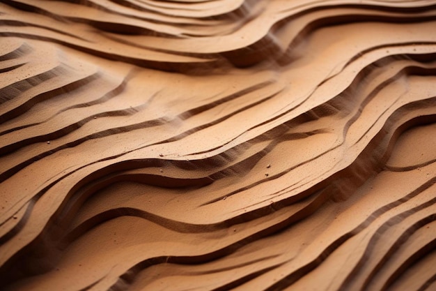 La consistenza del legno e' un disegno naturale.