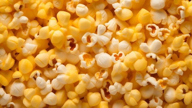La consistenza del popcorn è generata dalla rete neurale di sfondo