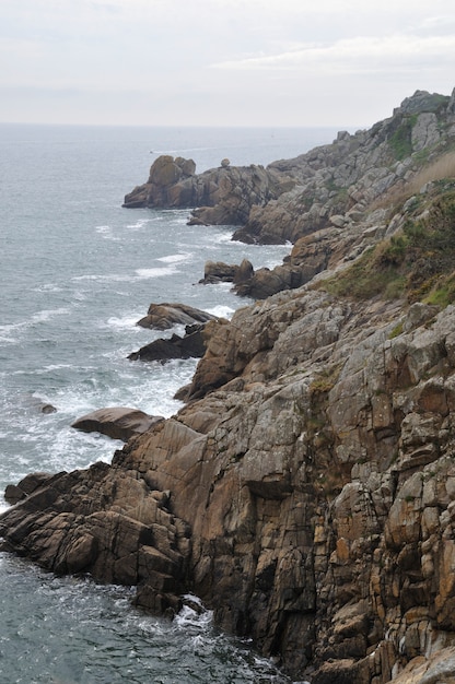 La costa tra "la punta di Rospico" e "Port Manech"