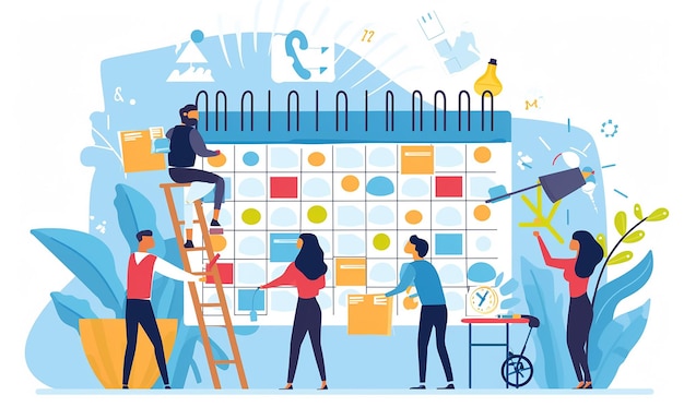 La creatività del team catturata in una foto di marketing strategico