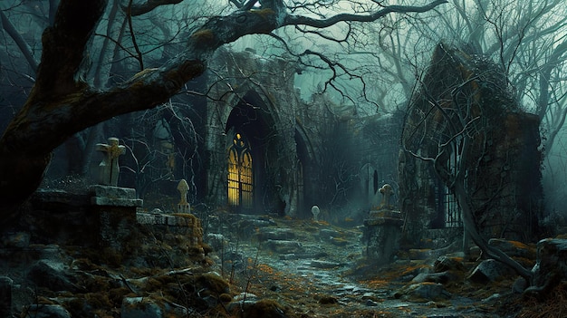 La cripta abbandonata dei vampiri