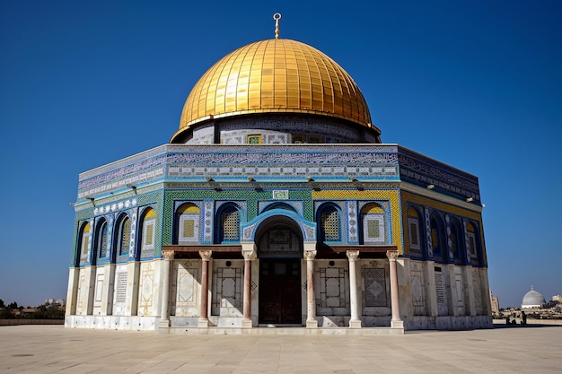 La cupola della roccia a gerusalemme