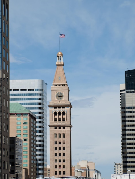 La Daniels & Fisher Tower è uno dei punti di riferimento dello skyline di Denver.