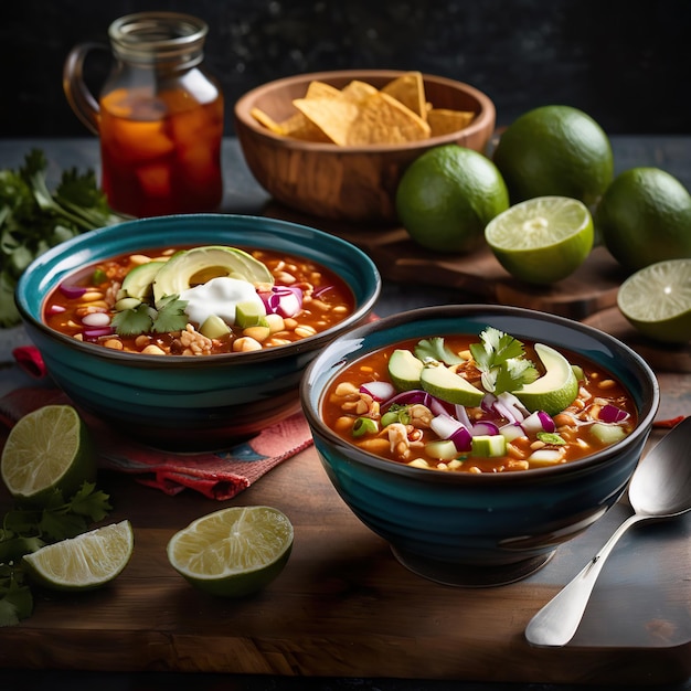 La deliziosa zuppa messicana Pozole