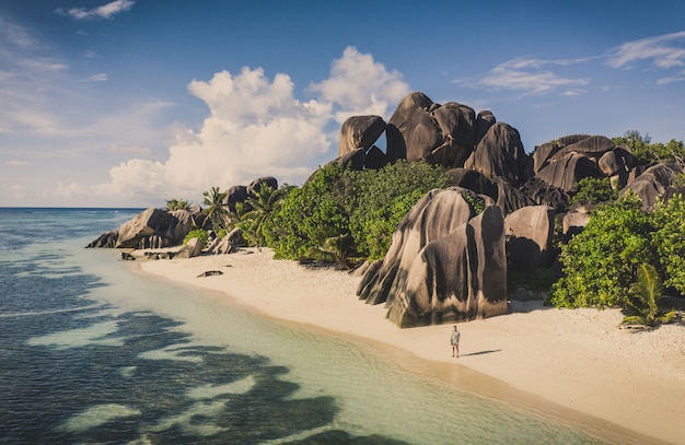 La Digue, spiaggia delle Seychelles