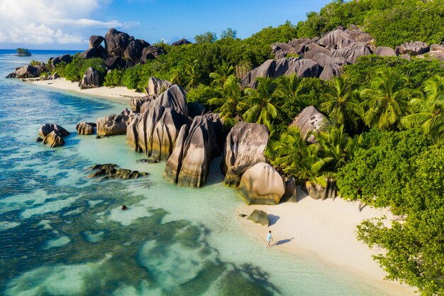 La Digue, spiaggia delle Seychelles