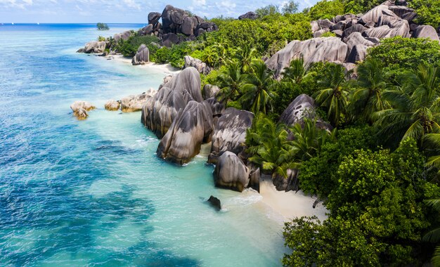 La Digue, spiaggia delle Seychelles