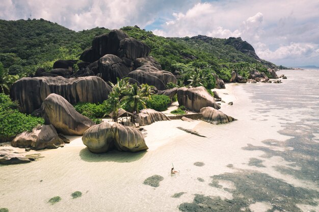 La Digue, spiaggia delle Seychelles