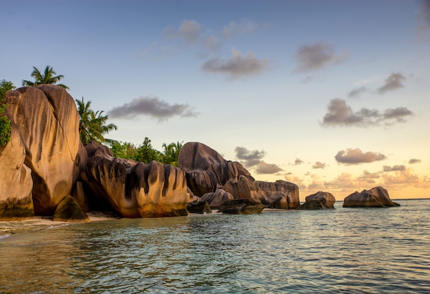 La Digue, spiaggia delle Seychelles