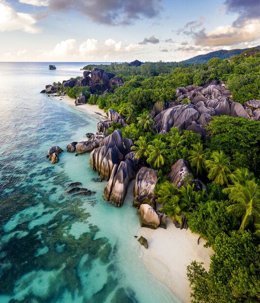 La Digue, spiaggia delle Seychelles