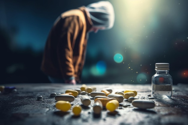La droga è il più grande problema umano di oggi aiuto sociale abbandono una mano amica pillole dipendenza dipendenza solitudine isolamento marijuana ecstasy cocaina LSD anfetamine eroina