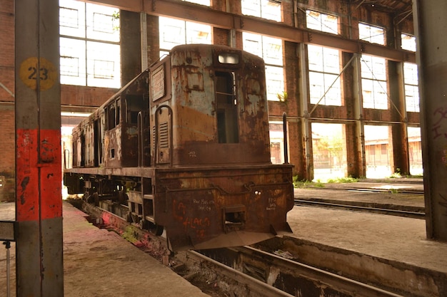 la estacion de un antiguo tren en Medellin Antioquia Colombia