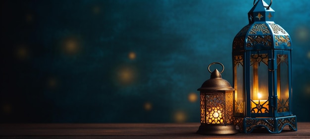 La festa musulmana del mese sacro del Ramadan Kareem Bellissimo sfondo