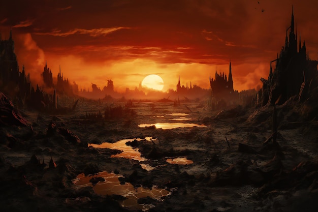 La fine del mondo l'ultimo tramonto nella storia dell'umanità dettagli estremi