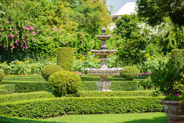 La fontana nel parco