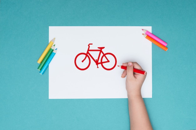 La fotografia sul tema del ciclismo, del tempo libero, di uno stile di vita sano