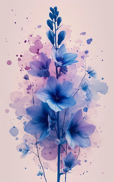 La fusione floreale abbraccia la bellezza della natura attraverso affascinanti collage e vibranti motivi floreali