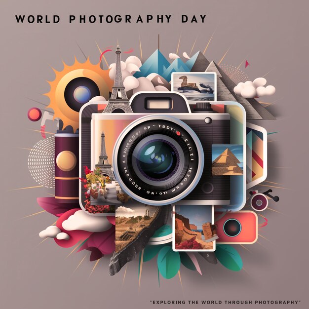 La giornata mondiale della fotografia: l'obiettivo rotto rivela il paesaggio dei sogni digitali