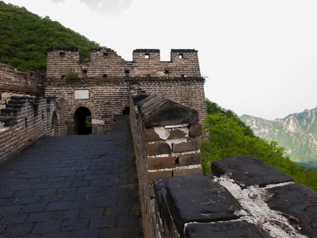 La Grande Muraglia Cinese nella sezione Mutianyu vicino a Pechino.