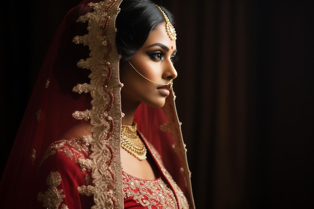 La graziosa sposa del Bangladesh