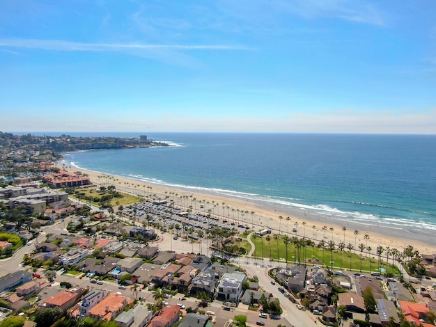 La Jolla, San Diego, California, USA. Spiaggia con Oceano Pacifico