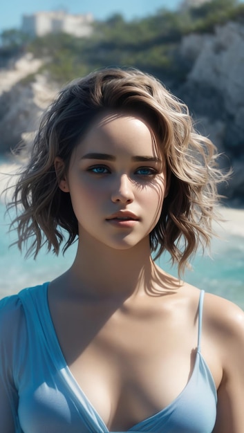 La Khaleesi Emilia Clarke nei panni di Daenerys Targaryen