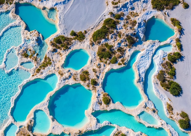 La laguna blu è una piscina naturale.