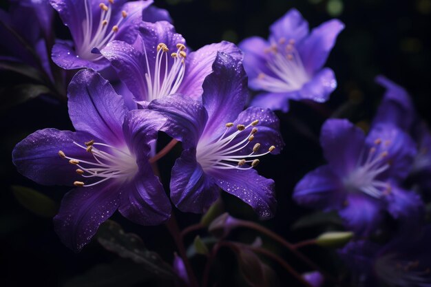 La lavanda e le affascinanti piante a fiori viola dalla prospettiva di AR 32