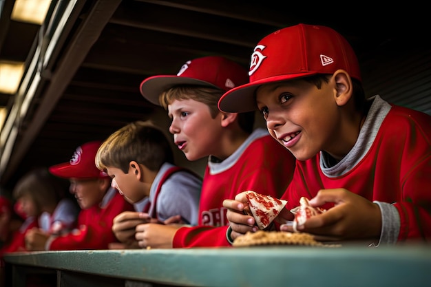 La lega giovanile di baseball è sempre un successo.