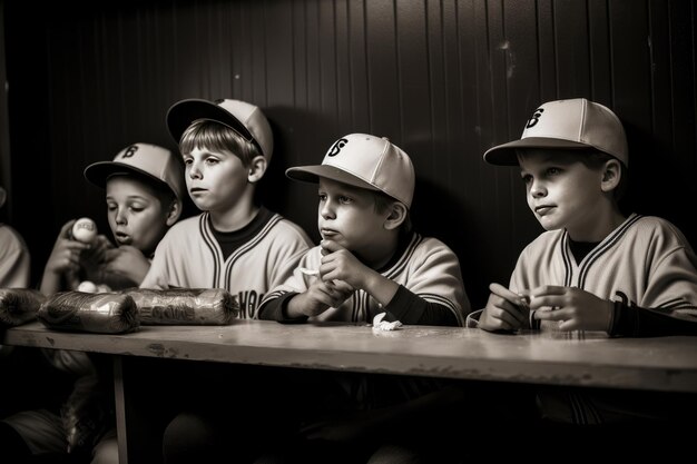 La lega giovanile di baseball è sempre un successo.