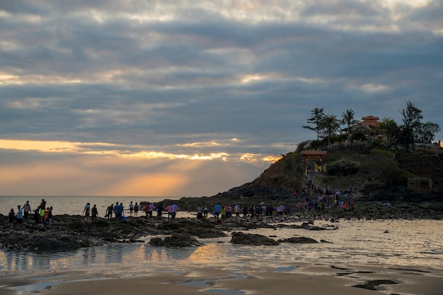 La lingua vietnamita del tempio di Hon Ba è Mieu Hon Ba è una piccola pagoda nell'isola della città di Vung Tau