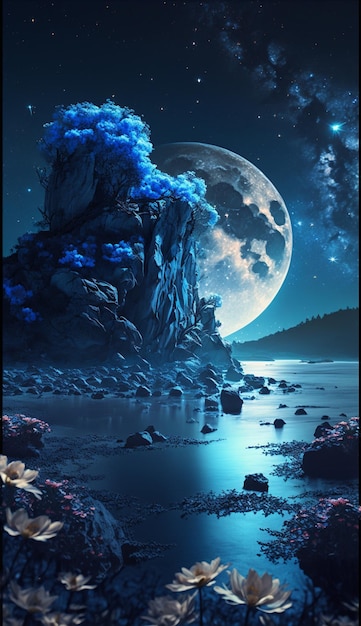 La luna e la luna