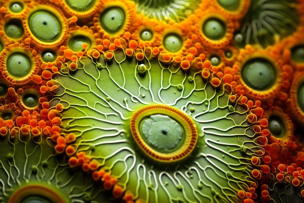 La macrofotografia rivela gli intricati e meravigliosi motivi delle alghe microscopiche