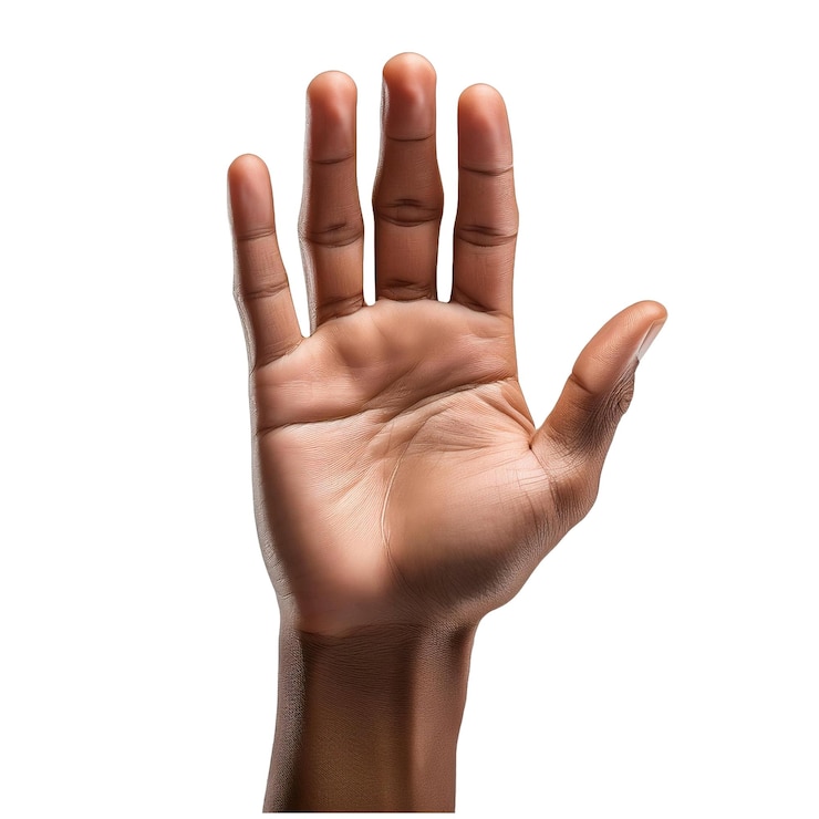 Foto la mano di una persona con la parola i m su di essa