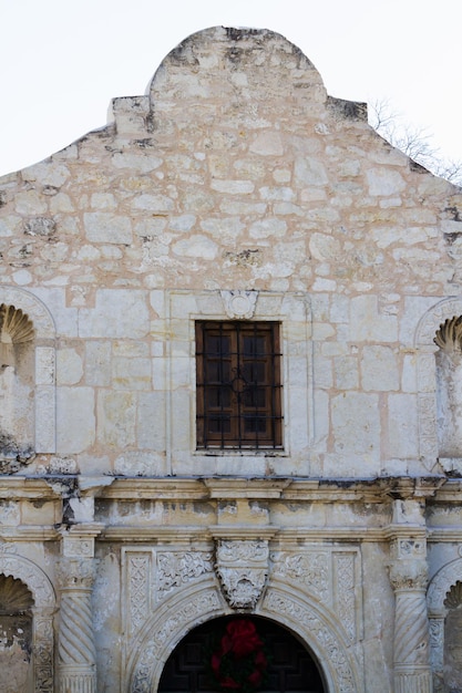 La missione di Alamo nel parco nazionale di San Antonio Missions, Texas