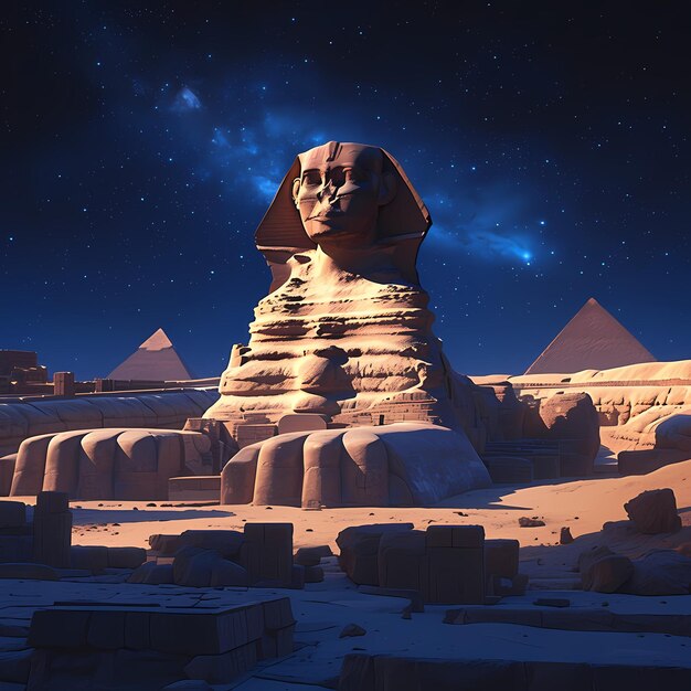 La misteriosa sfinge di Giza