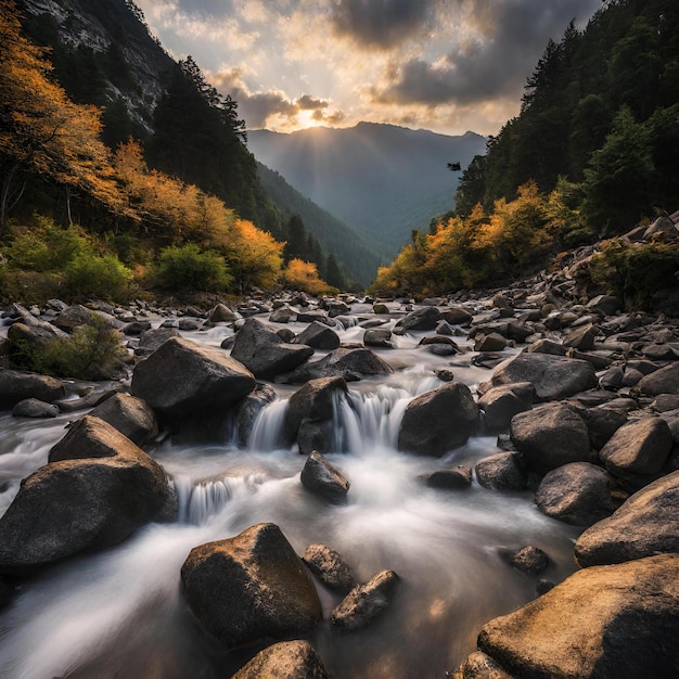 La montagna è molto bella e bello e wow